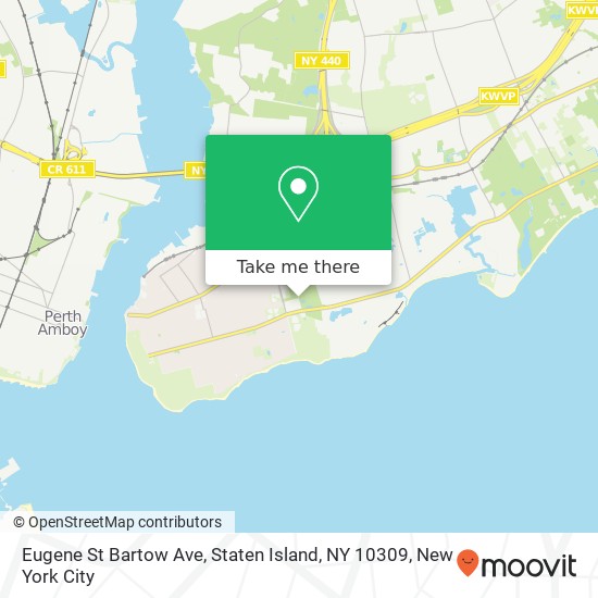 Eugene St Bartow Ave, Staten Island, NY 10309 map
