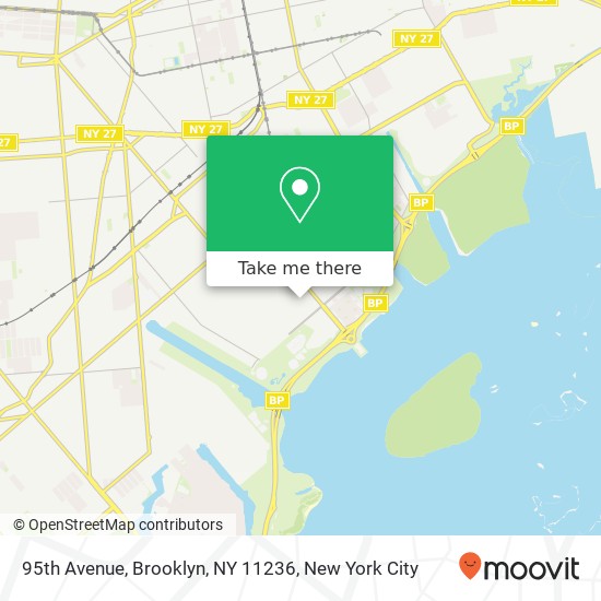 95th Avenue, Brooklyn, NY 11236 map