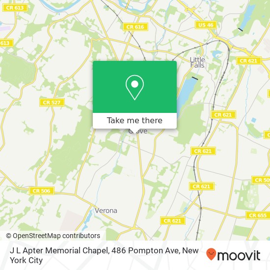 J L Apter Memorial Chapel, 486 Pompton Ave map