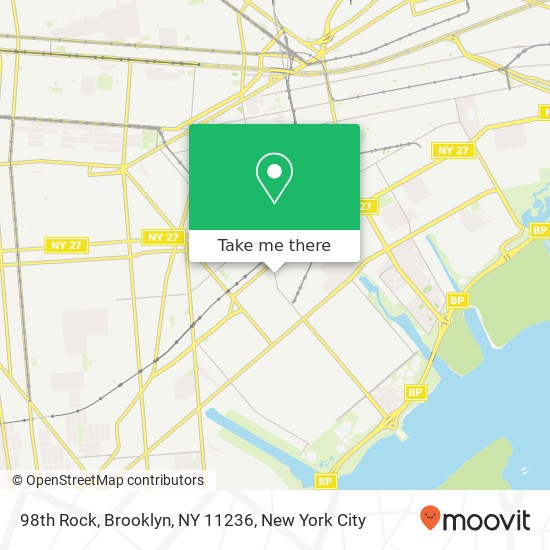 Mapa de 98th Rock, Brooklyn, NY 11236