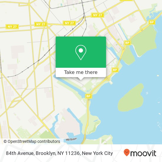 84th Avenue, Brooklyn, NY 11236 map