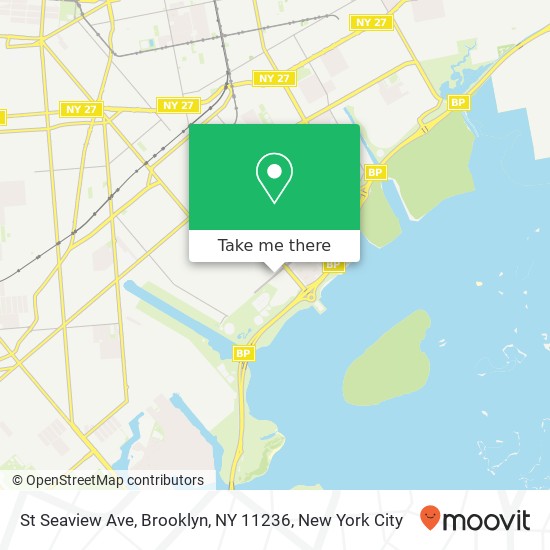 St Seaview Ave, Brooklyn, NY 11236 map
