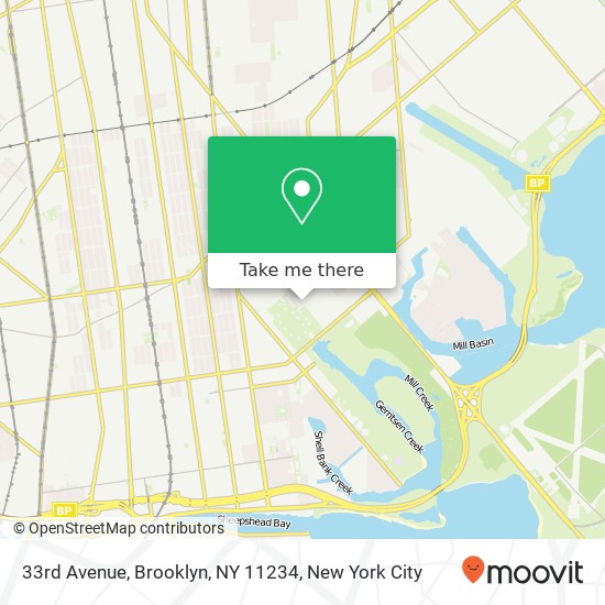 33rd Avenue, Brooklyn, NY 11234 map
