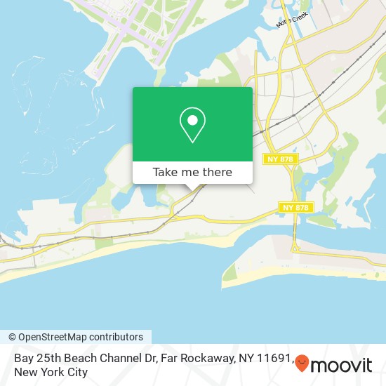 Bay 25th Beach Channel Dr, Far Rockaway, NY 11691 map