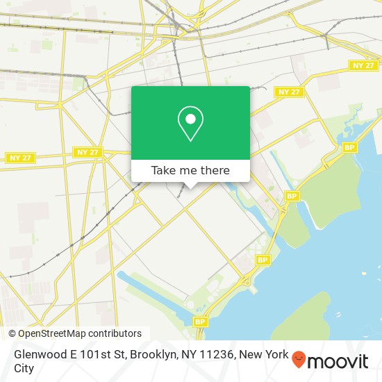 Glenwood E 101st St, Brooklyn, NY 11236 map