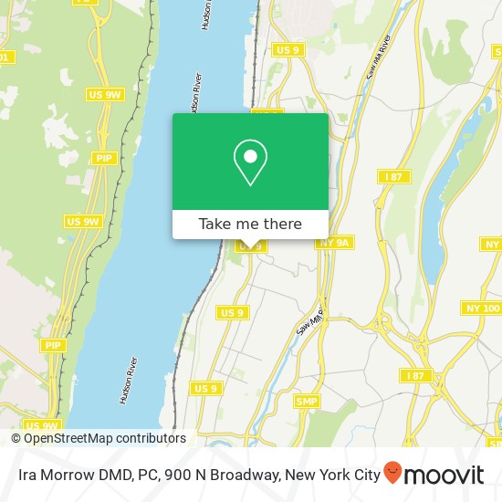 Ira Morrow DMD, PC, 900 N Broadway map