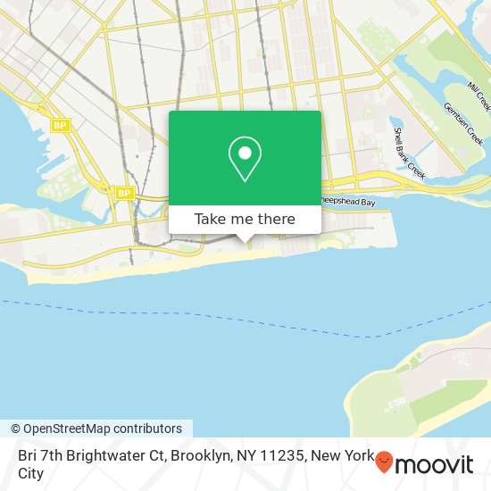 Bri 7th Brightwater Ct, Brooklyn, NY 11235 map