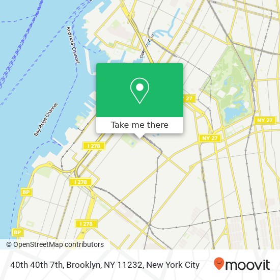 40th 40th 7th, Brooklyn, NY 11232 map