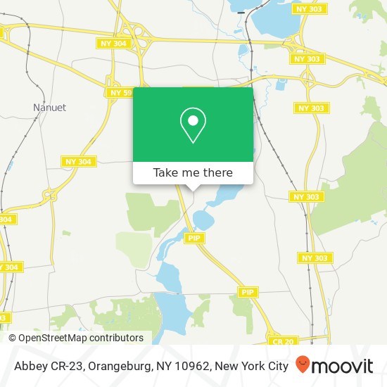 Abbey CR-23, Orangeburg, NY 10962 map