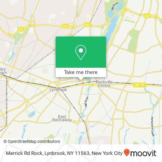 Merrick Rd Rock, Lynbrook, NY 11563 map