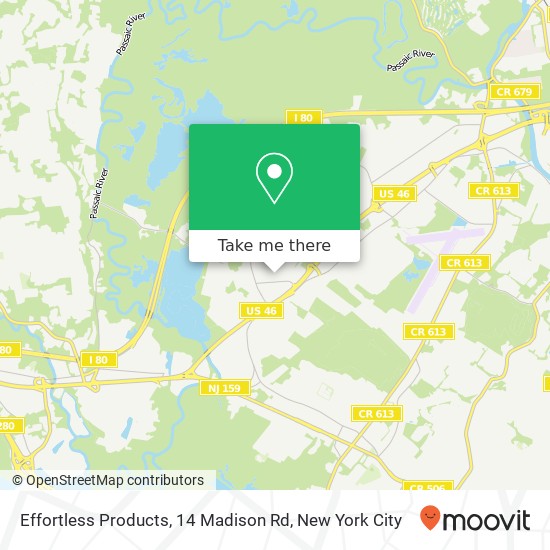 Effortless Products, 14 Madison Rd map