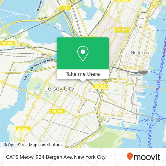 CATS Meow, 924 Bergen Ave map