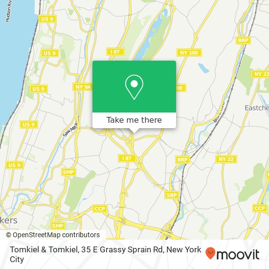 Mapa de Tomkiel & Tomkiel, 35 E Grassy Sprain Rd