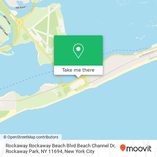 Rockaway Rockaway Beach Blvd Beach Channel Dr, Rockaway Park, NY 11694 map