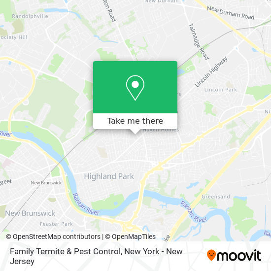 Family Termite & Pest Control map