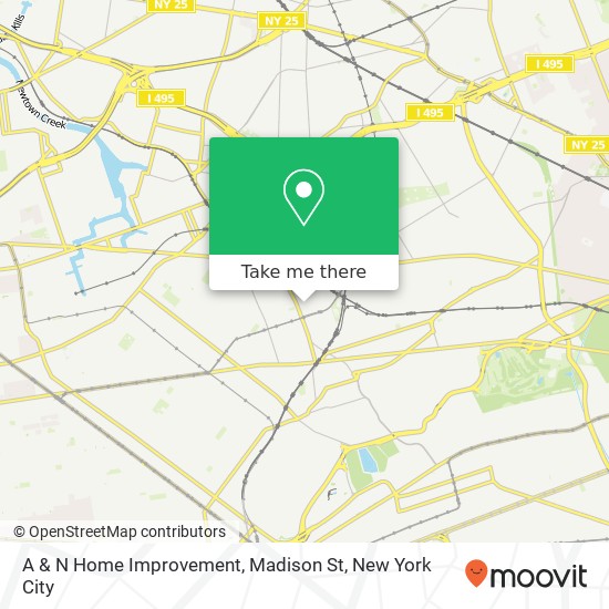 Mapa de A & N Home Improvement, Madison St