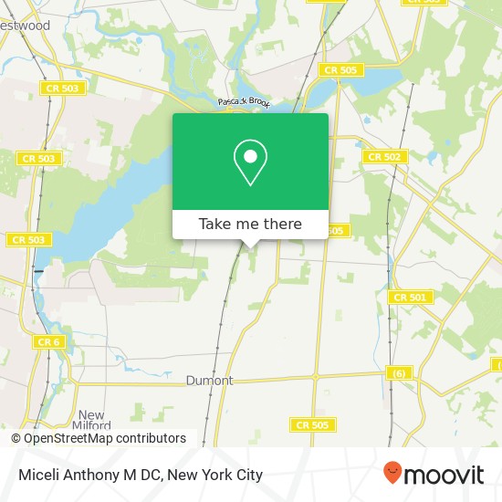 Miceli Anthony M DC map