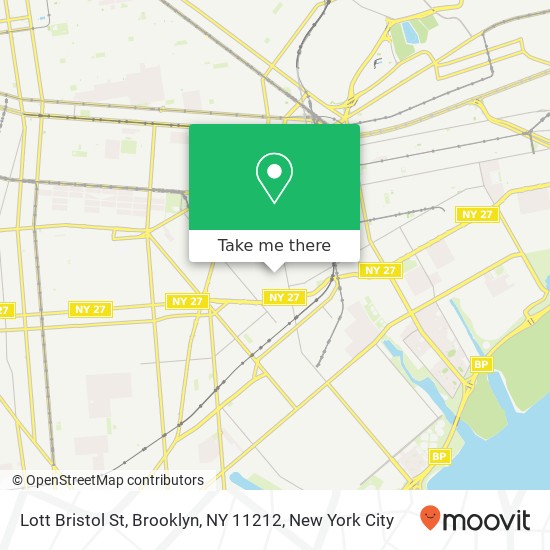 Lott Bristol St, Brooklyn, NY 11212 map