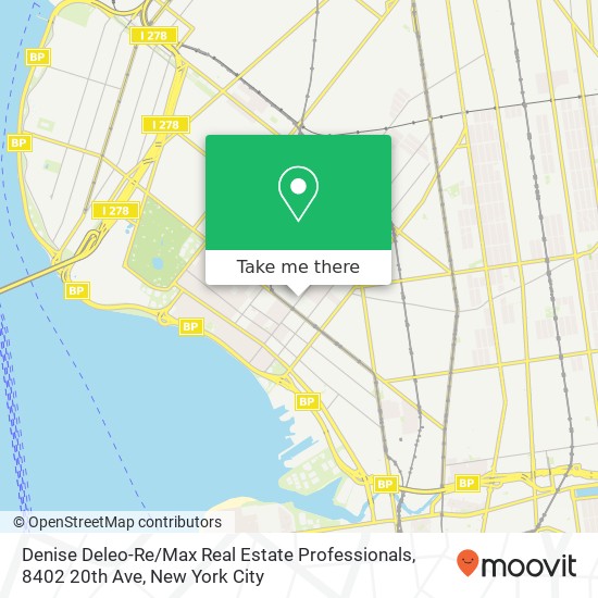 Mapa de Denise Deleo-Re / Max Real Estate Professionals, 8402 20th Ave