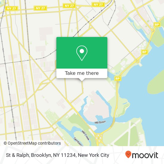 Mapa de St & Ralph, Brooklyn, NY 11234