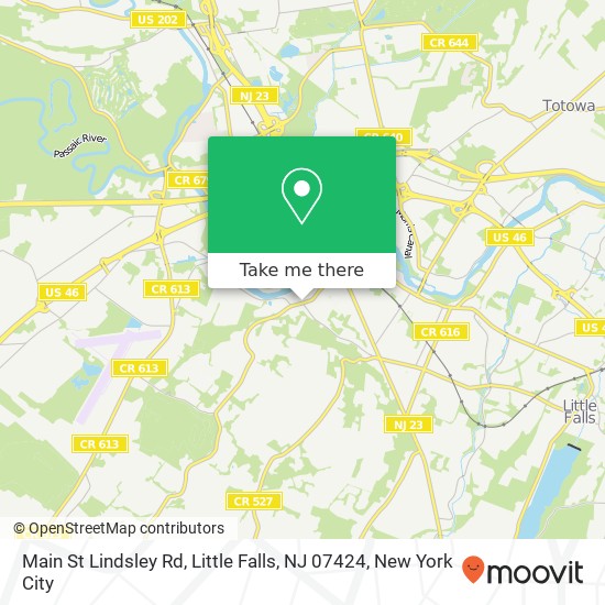 Main St Lindsley Rd, Little Falls, NJ 07424 map