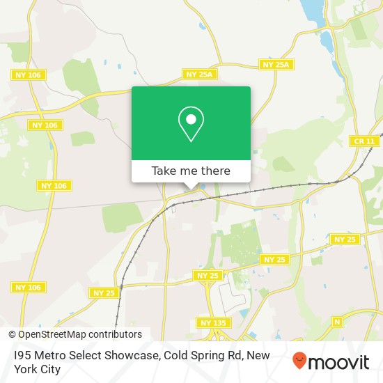 I95 Metro Select Showcase, Cold Spring Rd map
