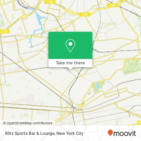 Mapa de Blitz Sports Bar & Lounge