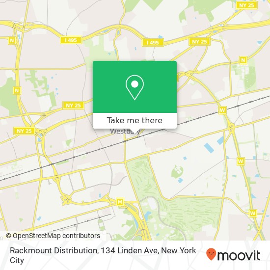 Rackmount Distribution, 134 Linden Ave map