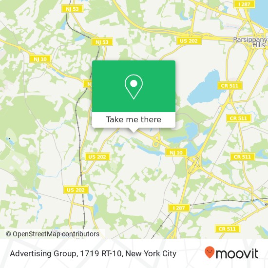 Advertising Group, 1719 RT-10 map