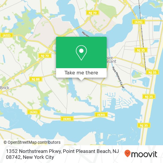 1352 Northstream Pkwy, Point Pleasant Beach, NJ 08742 map