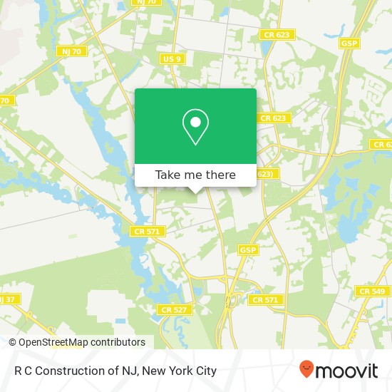 R C Construction of NJ map