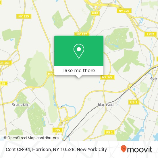 Mapa de Cent CR-94, Harrison, NY 10528