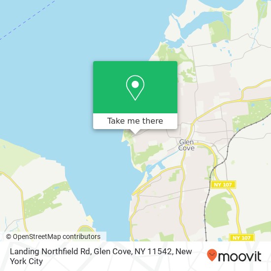 Landing Northfield Rd, Glen Cove, NY 11542 map
