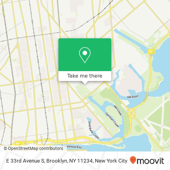 E 33rd Avenue S, Brooklyn, NY 11234 map