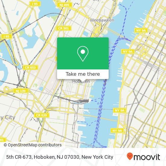 5th CR-673, Hoboken, NJ 07030 map