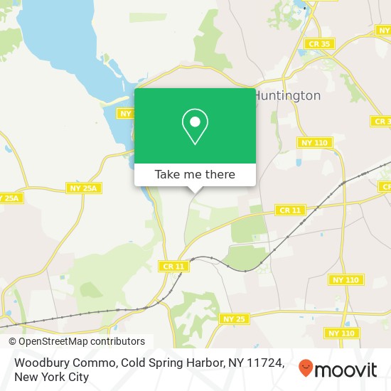 Woodbury Commo, Cold Spring Harbor, NY 11724 map