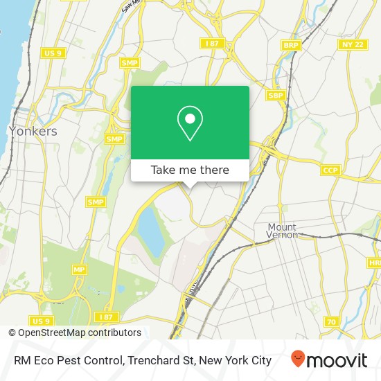 RM Eco Pest Control, Trenchard St map