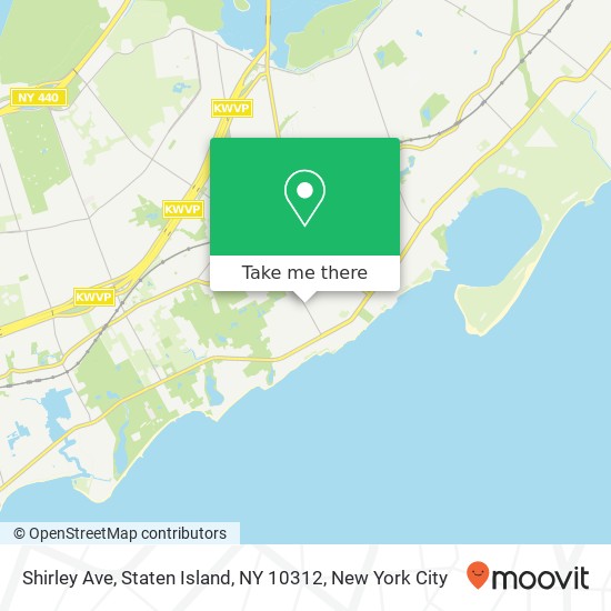 Shirley Ave, Staten Island, NY 10312 map