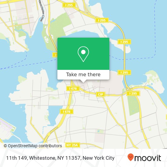 11th 149, Whitestone, NY 11357 map