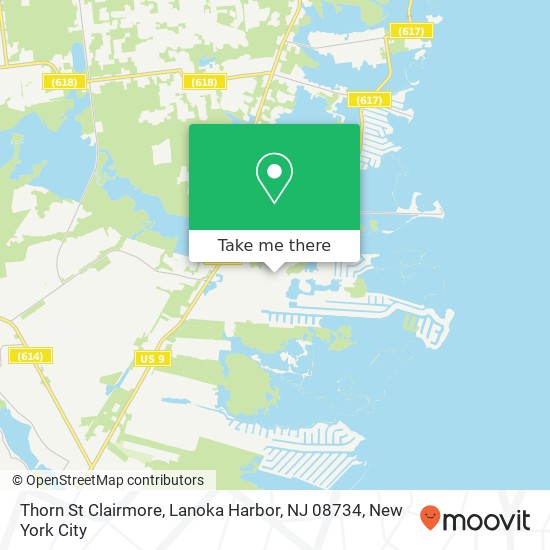 Thorn St Clairmore, Lanoka Harbor, NJ 08734 map
