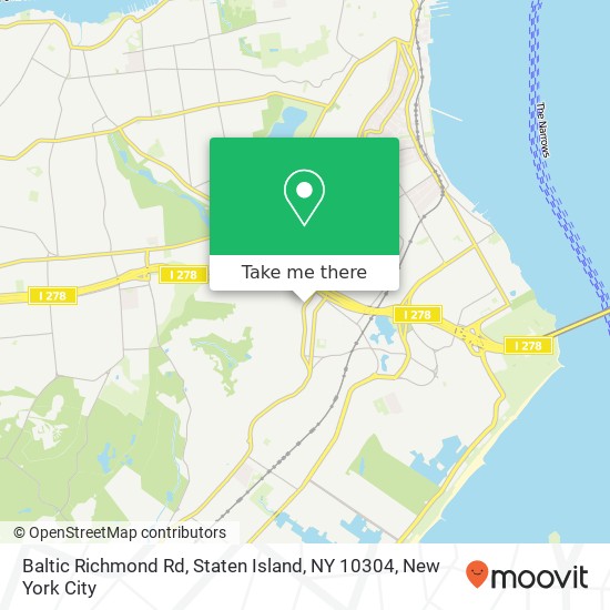Baltic Richmond Rd, Staten Island, NY 10304 map