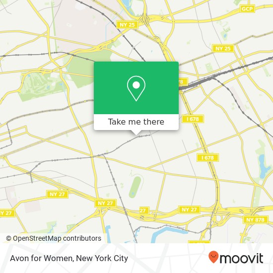 Mapa de Avon for Women
