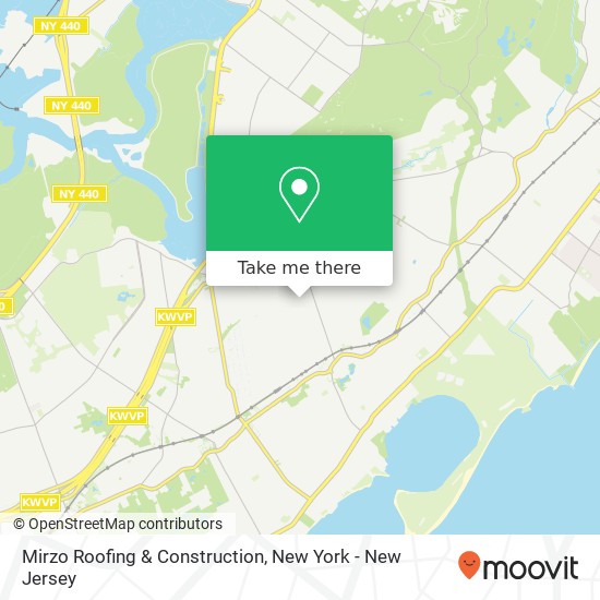 Mirzo Roofing & Construction map