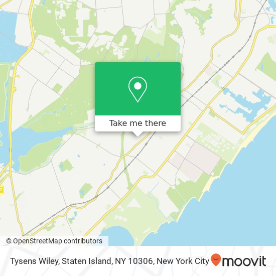 Tysens Wiley, Staten Island, NY 10306 map