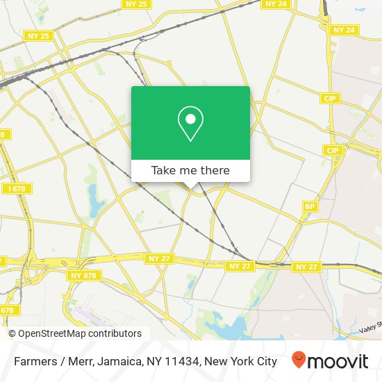Farmers / Merr, Jamaica, NY 11434 map