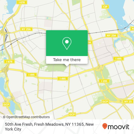 50th Ave Fresh, Fresh Meadows, NY 11365 map