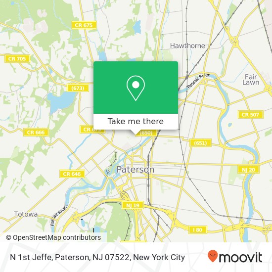 N 1st Jeffe, Paterson, NJ 07522 map