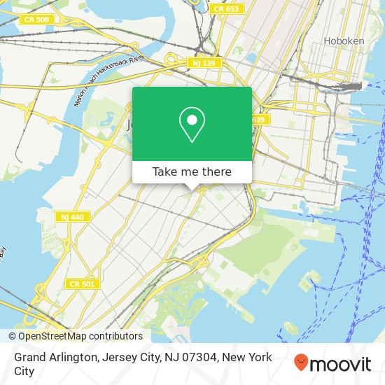 Grand Arlington, Jersey City, NJ 07304 map