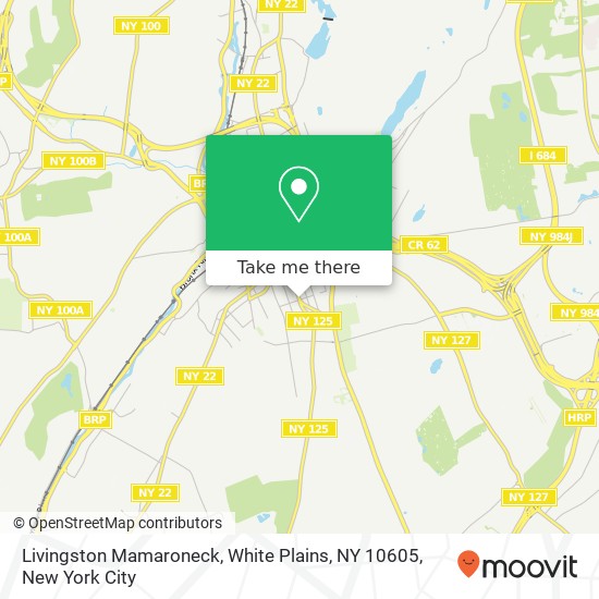 Livingston Mamaroneck, White Plains, NY 10605 map