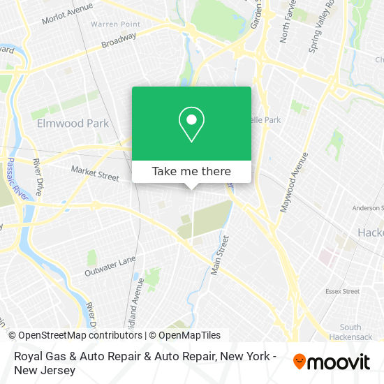 Royal Gas & Auto Repair & Auto Repair map